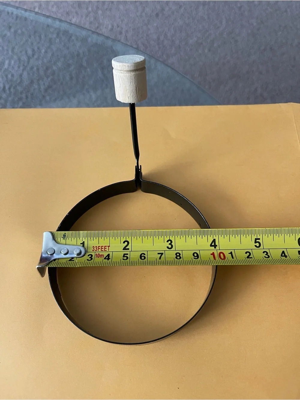 Set of 2 Griddle Non-Stick Egg Rings
